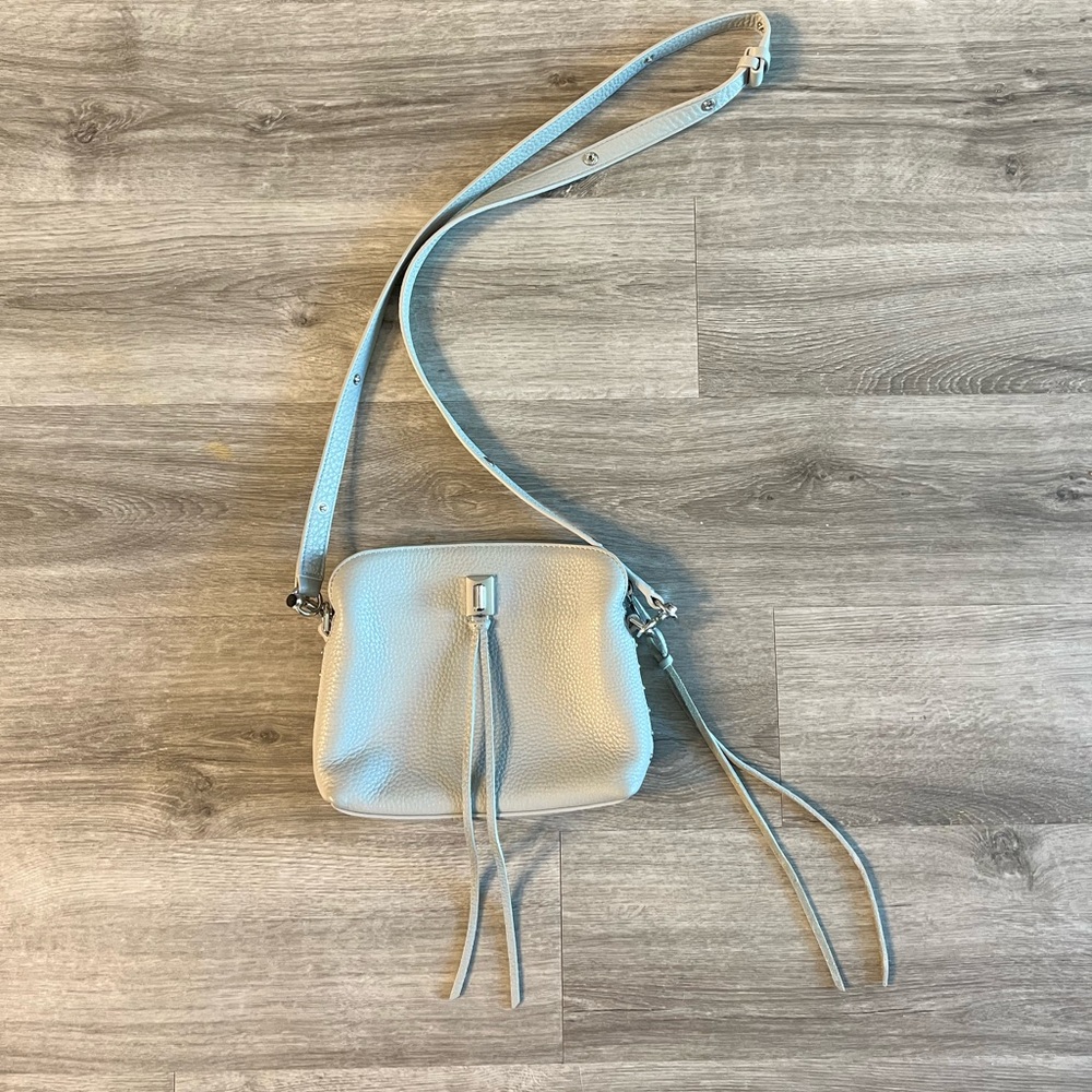 Grey Leather Rebecca Minkoff Bag